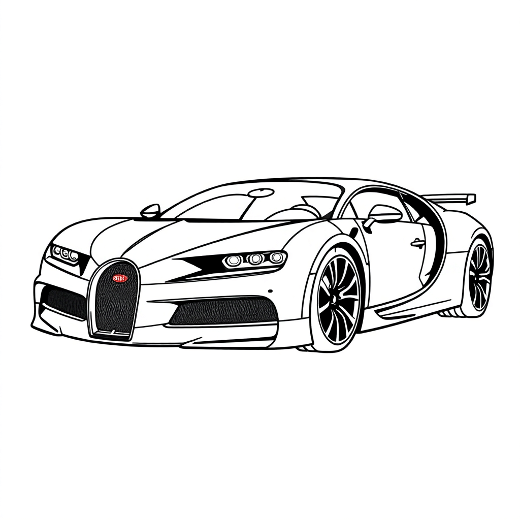 Bugatti Chiron Legendes Du Ciel