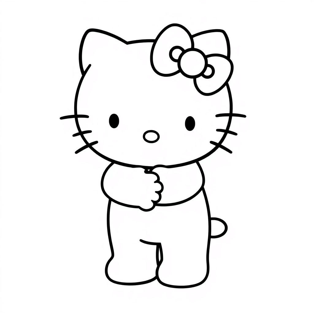 Hello Kitty Hugging