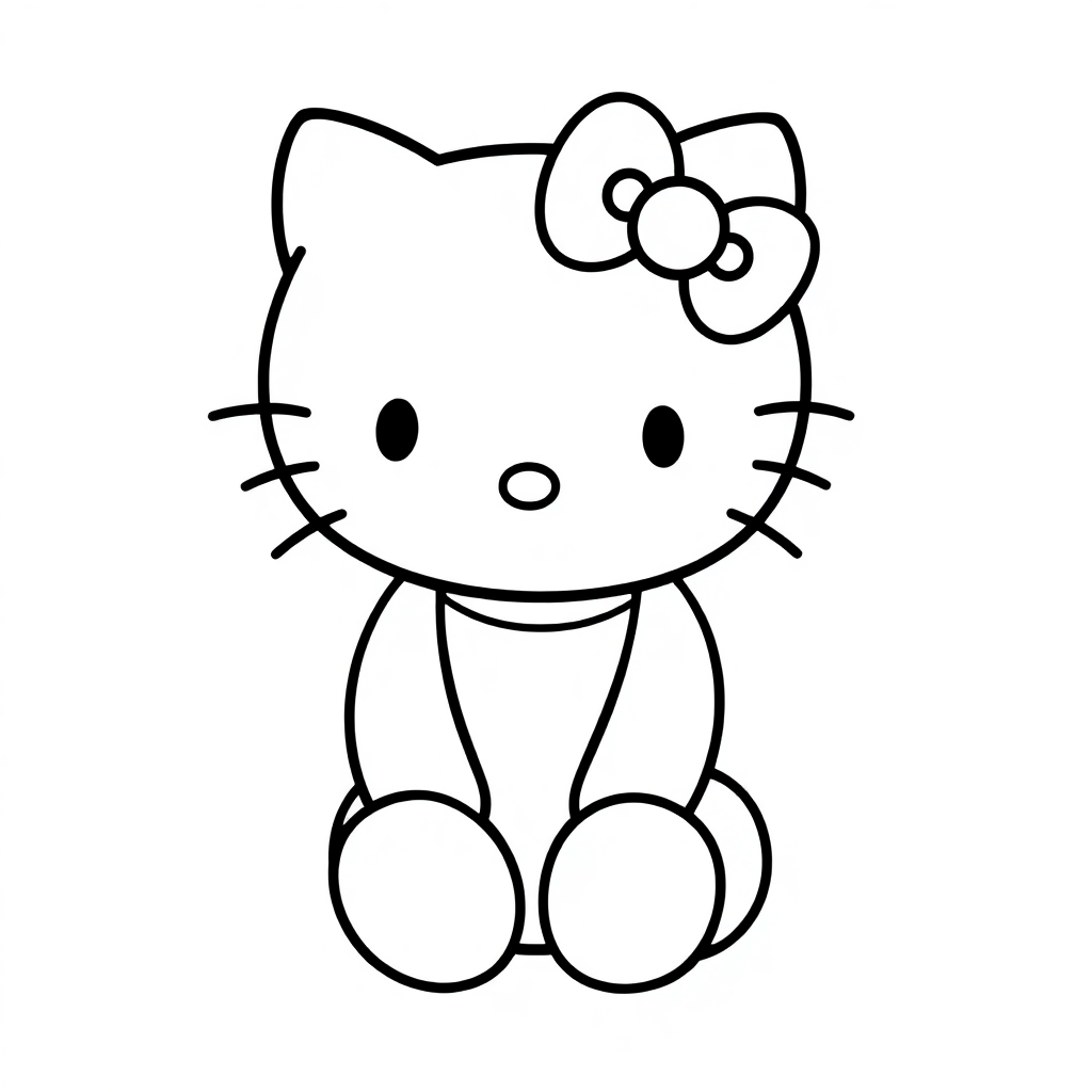 Hello Kitty Sitting