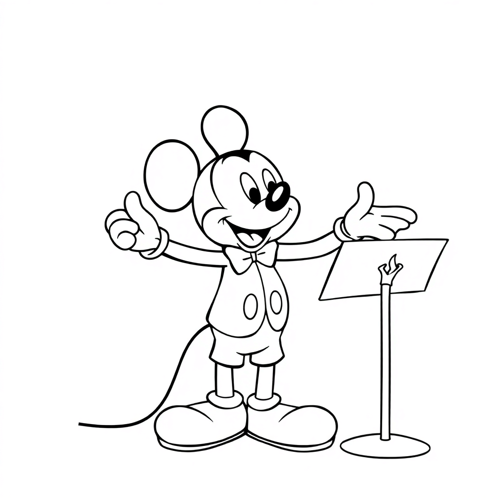 Mickey Conducting