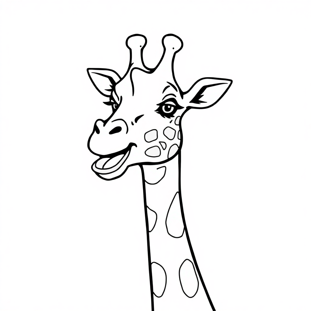 Giraffe Selfie