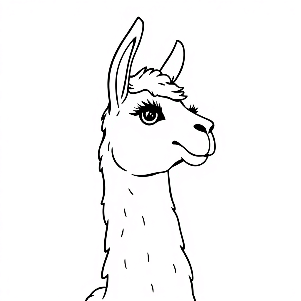 Llama Selfie