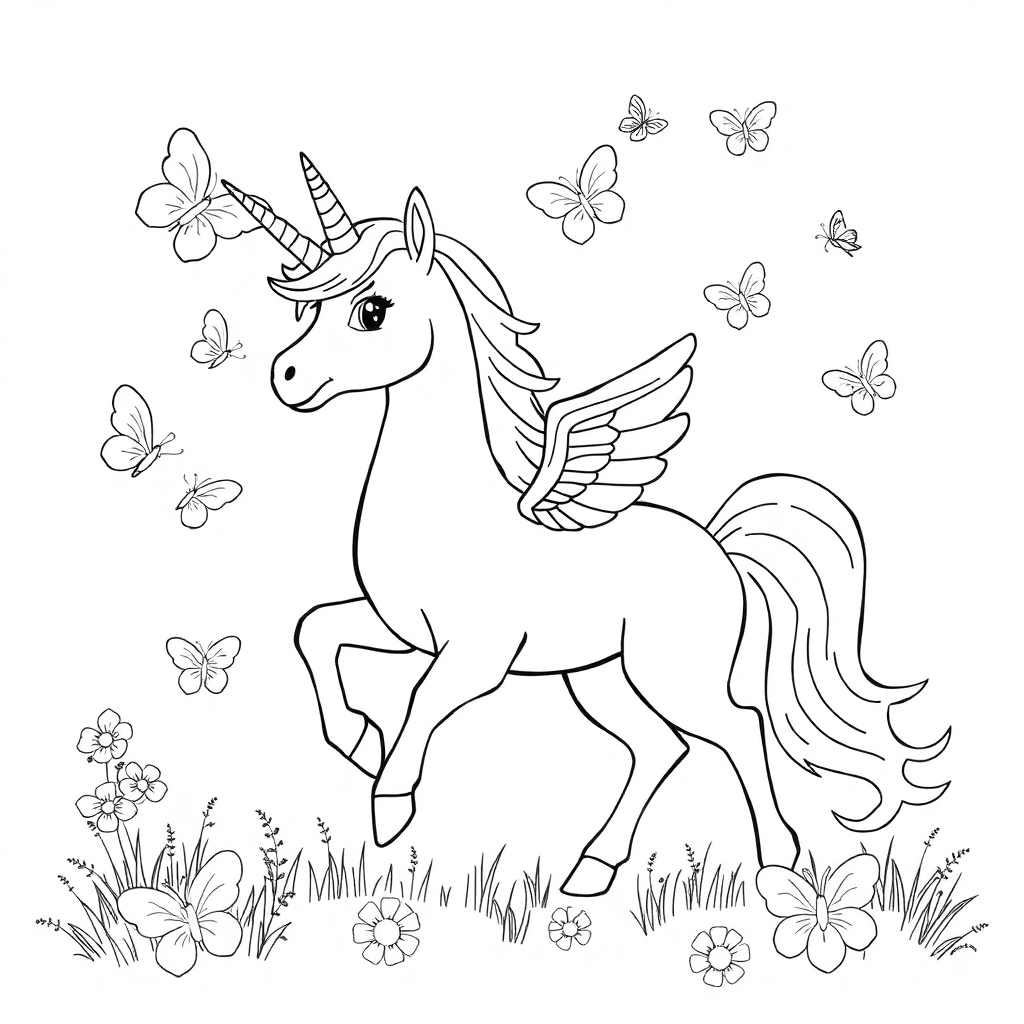 Butterfly Unicorn