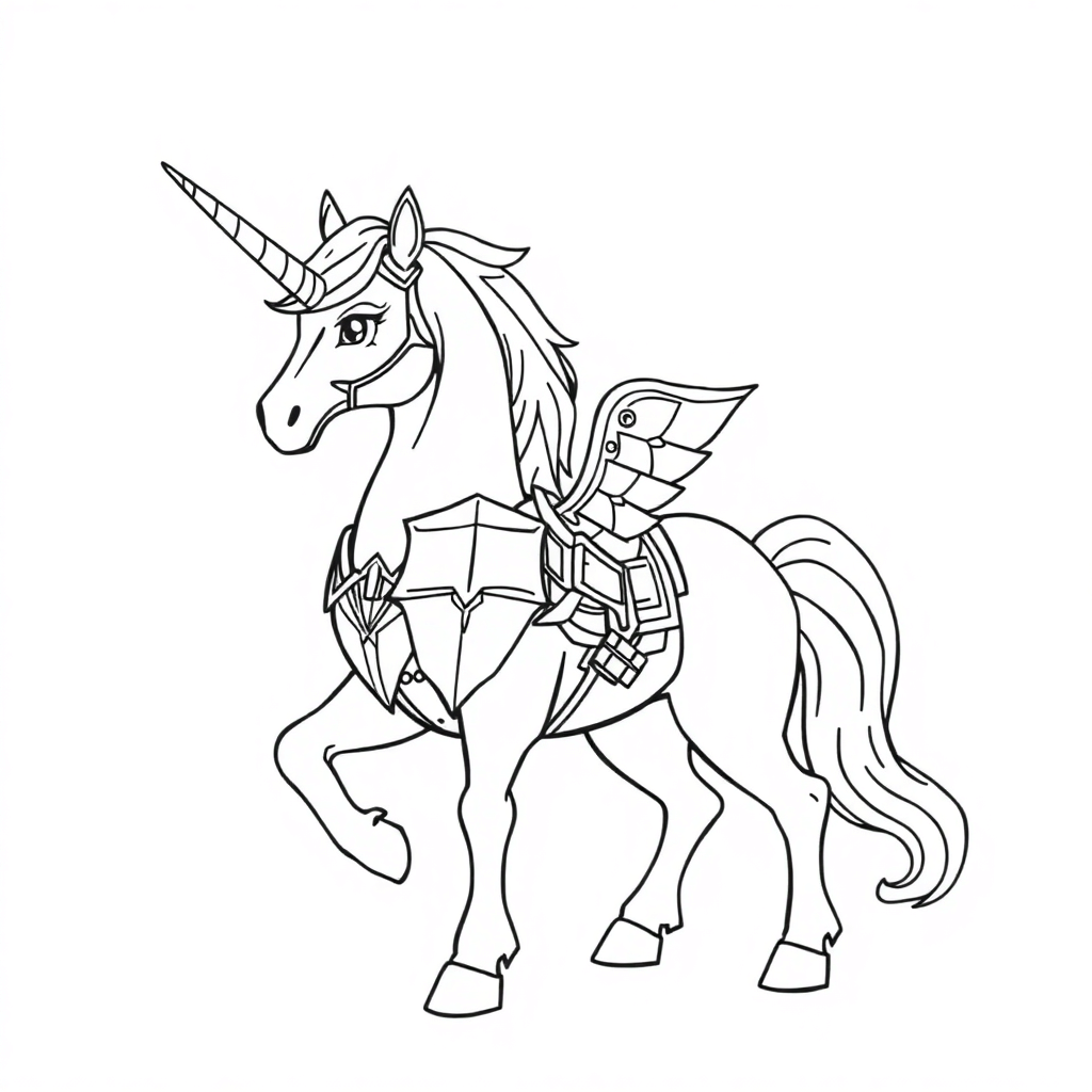 Warrior Unicorn